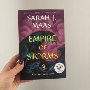 3$/12  Sarah J. Maas "Empire of Storms" Paperback